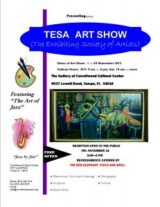 TESA ART Show At Carrollwood Cultural Center